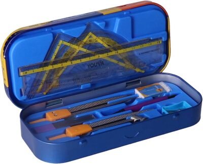 Geometry Box Blue Coloured